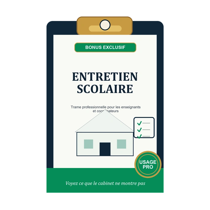 Entretien scolaire